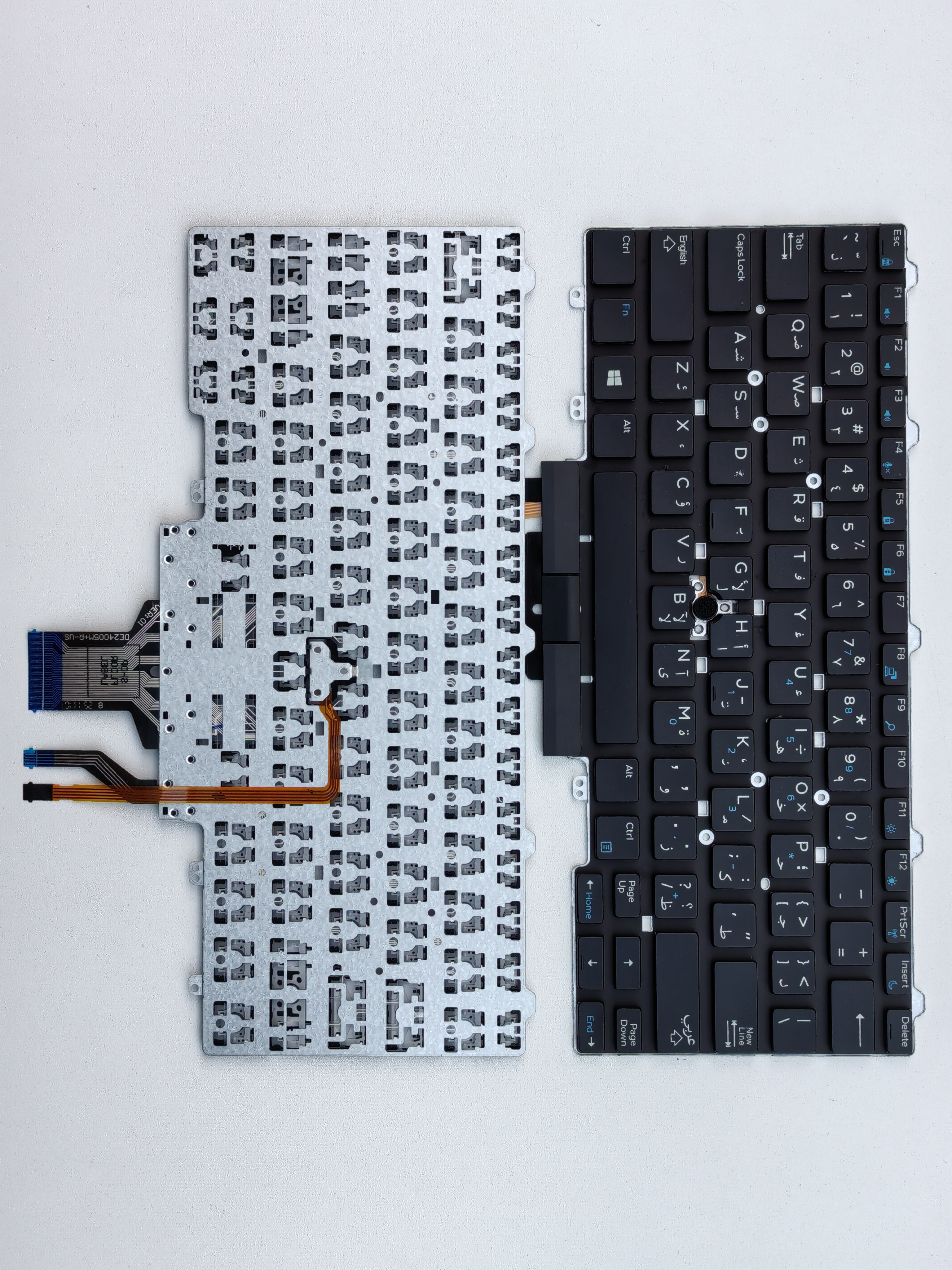 Picture of New Replacement Laptop Keyboard For DELL E5450 BLACK With Point (OEM) AR Layout
